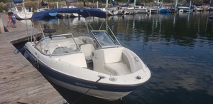 Sunwave Boat Rentals rents a Bayliner 185 Bowrider and it's one of the most popular boats on the water Bayliner 185 Bowrider is one of the boats Sunwave rents