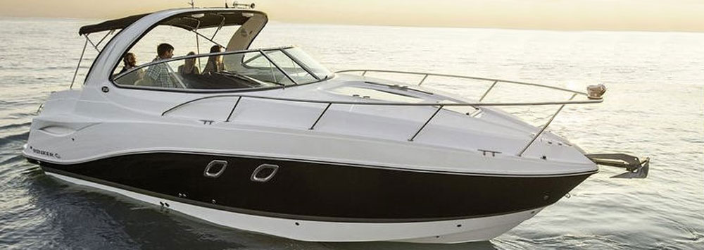 The Rinker 33 Foot Luxury Express Cabin Cruiser